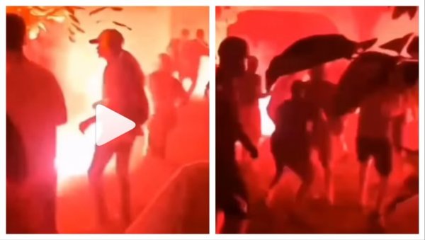 БЛОКАДЕРИ ПОКУШАЛИ ДА СПАЛЕ ЖИВЕ ЉУДЕ: Запалили просторије СНС у Новом Саду, а онда моткама кренули на народ БЛОКАДЕРИ ПОКУШАЛИ ДА СПАЛЕ ЖИВЕ ЉУДЕ: Запалили просторије СНС у Новом Саду, а онда моткама кренули на народ