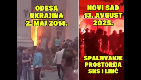 ПОКУШАНО МАСОВНО УБИСТВО НАПРЕДЊАКА ПО УЗОРУ НА ОДЕСУ 2014: Да ли ће Србија дозволити блокадерима да је претворе у Украјину? ПОКУШАНО МАСОВНО УБИСТВО НАПРЕДЊАКА ПО УЗОРУ НА ОДЕСУ 2014: Да ли ће Србија дозволити блокадерима да је претворе у Украјину?