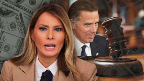 TRAŽI VIŠE OD MILIJARDU DOLARA: Melanija tuži Bajdenovog sina - tiče se Trampa, poznato šta je naljutilo prvu damu Amerike