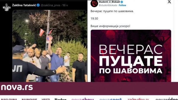 НОВА С ГУРА СРБИЈУ У ГРАЂАНСКИ РАТ! Први нацртали мету Андреју Вучићу и подржали отворен ПОЗИВ НА ЛИКВИДАЦИЈУ