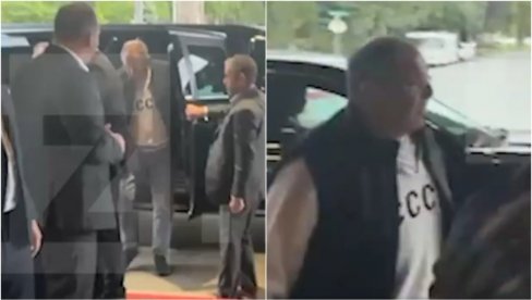 ЛАВРОВ СТИГАО НА АЉАСКУ, СВИ ГЛЕДАЈУ У НАТПИС НА МАЈИЦИ: Погледајте шта је обукао (ВИДЕО)