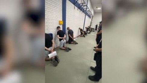 BLOKADERI SILEDŽIJE UHAPŠENI U NOVOM SADU (VIDEO)