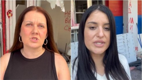GRAĐANI ISPRED DEMOLIRANIH PROSTORIJA SNS: Ovako bi izgledala Srbija da blokaderi dođu na vlast (VIDEO)