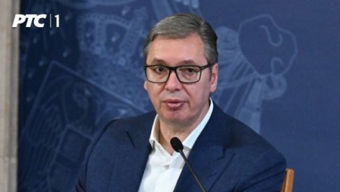 VUČIĆ VEČERAS U DNEVNIKU NA RTS1