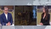 TO SU BILI POZIVI NA UBIJANJE POLICIJE Vučić o natpisima koje su blokaderi ostavili u prostorijama SNS