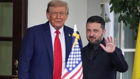 САМИТ ТРАМПА, ЗЕЛЕНСКОГ И ЕВРОПЉАНА: Стигао Зеленски! Све је спремно за почетак (ВИДЕО)
