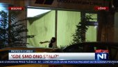 БЛОКАДНИ ТЕРОРИСТИ РАЗБИЛИ ПРОСТОРИЈЕ СНС НА ПАЛИЛУЛИ: Каменују, спаљују и уништавају све сто им се нађе на путу (ВИДЕО)