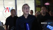 ВУЧИЋ ОДГОВОРИО РУСКОЈ НОВИНАРКИ: Блокадери не бирају средства ВУЧИЋ ОДГОВОРИО РУСКОЈ НОВИНАРКИ: Блокадери не бирају средства