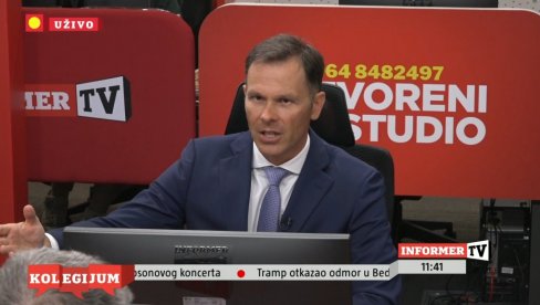 ХОЋЕ ДА ЛИНЧУЈУ СВЕ КОЈИ НЕ МИСЛЕ КАО ОНИ: Министар Синиша Мали гост Колегијума