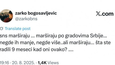 ZAKLETI SEPARATISTA U OČAJU: Srbija ustala protiv blokada (FOTO)