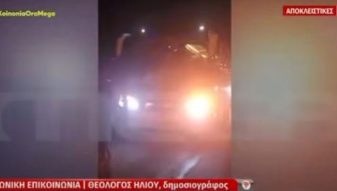 GRCI OBJAVILI SNIMAK KAMENOVANOG SRPSKOG AUTOBUSA: Polomljena stakla - Povređeno troje ljudi (VIDEO)