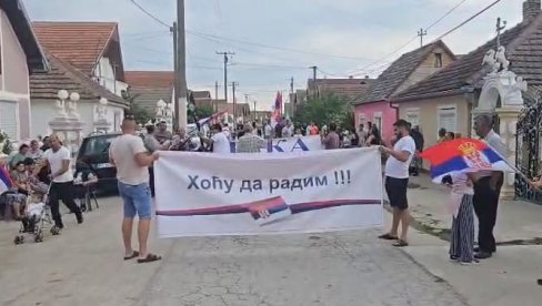 ХОЋУ ДА РАДИМ! Мештани села Вањска у Бачу против блокада (ВИДЕО) ХОЋУ ДА РАДИМ! Мештани села Вањска у Бачу против блокада (ВИДЕО)