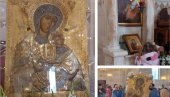СТИГЛА ВЕЛИКА СВЕТИЊА: Свечано дочекана икона Пресвете Богородице Страдалне у Храму Светог Симеона Мироточивог на Новом Београду