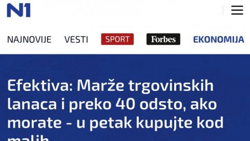 Н1 ПОНОВО УХВАЋЕН У ЛАЖИ: Прво ударили на Вучића што су трговинске марже велике, а сад им крив што су смањене (ФОТО) Н1 ПОНОВО УХВАЋЕН У ЛАЖИ: Прво ударили на Вучића што су трговинске марже велике, а сад им крив што су смањене (ФОТО)