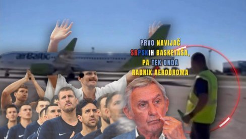 СВИ ПРИЧАЈУ О ПОТЕЗУ РАДНИКА: Виралан снимак испраћаја Орлова у Ригу са аеродрома у Београду (ВИДЕО) СВИ ПРИЧАЈУ О ПОТЕЗУ РАДНИКА: Виралан снимак испраћаја Орлова у Ригу са аеродрома у Београду (ВИДЕО)