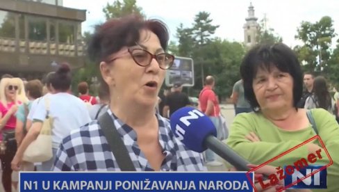 ЛАЖОМЕР: Н1 у кампањи понижавања народа (ВИДЕО)