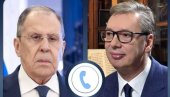 ВУЧИЋ СА ЛАВРОВОМ О РАЗНИМ ТЕМАМА: Дуг и срдачан разговор, размотрили смо ситуацију у региону и билатералне односе