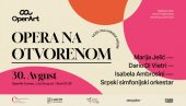“Опера на отвореном” – вече италијанске опере 30. августа у Луци Београд са домаћим и италијанским извођачима