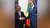 VUČIĆ SA ŠEFOM DIPLOMATIJE REPUBLIKE KONGO: Započećemo realizaciju novih sporazuma i projekata (FOTO)