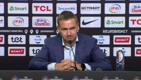 НЕМА ОПРАВДАЊА! Селектор Естоније ЉУТ на своје кошаркаше због пораза од Србије!
