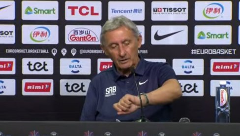 BURA NA EVROBASKETU! Svetislav Pešić besan na konferenciji za štampu, evo i na koga!