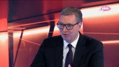 NE MOGU DA MI ODGOVORE O SREBRENICI I KOSOVU, ZAMERILI BI SE GAZDAMA Vučić: Ja nemam gazdu, odgovaram samo Srbiji