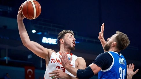 TURSKA UBEDLJIVA NA EVROBASKETU: Sjajni Šengun srušio Češku i bio na korak od tripl-dabla