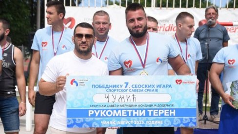 ONI SU ISPRED SVIH: Ekipa Čumića iz Kragujevca pobednik Seoskih igaras Sportskog saveza Srbije (FOTO)