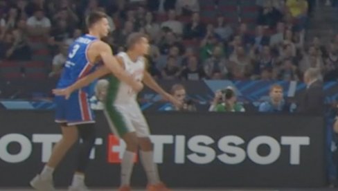CELA SRBIJA OSTALA U ŠOKU: Evo zašto je Filip Petrušev isključen na startu utakmice Evrobasketa (VIDEO)