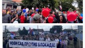 GRAĐANI PROTIV BLOKADA: Narod traži mir i normalan život, prvo okupljnje i u Novom Sadu (FOTO/VIDEO)