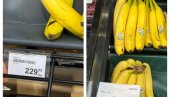 CENE HRANE SU PRIMETNO PALE: Razlika ide i do 160 dinara (FOTO)