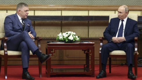 СУСРЕТ КОЈИ ОДЈЕКУЈЕ ИЗ ТЈЕНЂИНА: Ево шта је Путин поручио Словачкој СУСРЕТ КОЈИ ОДЈЕКУЈЕ ИЗ ТЈЕНЂИНА: Ево шта је Путин поручио Словачкој