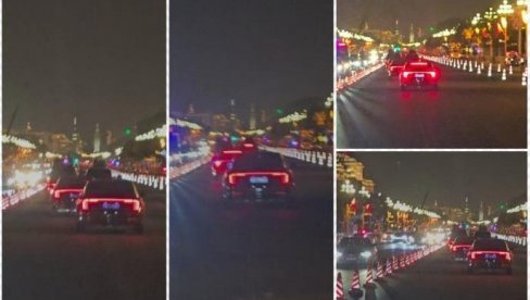 ЦЕО ПЕКИНГ СТОЈИ ДОК ПРОЛАЗИ ПРЕДСЕДНИК СРБИЈЕ: Каква част за Вучића усред Кине, погледајте председничку колону ЦЕО ПЕКИНГ СТОЈИ ДОК ПРОЛАЗИ ПРЕДСЕДНИК СРБИЈЕ: Каква част за Вучића усред Кине, погледајте председничку колону