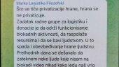 GDE JE NESTAO KETERING?: Kada se ne kolju oko fotelja i funkcija, blokaderi teroristi se kolju oko hrane i alkohola