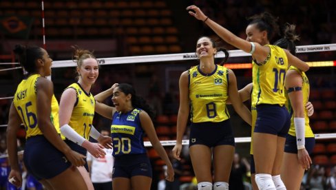 UBEDLJIVO DO POLUFINALE: Odbojkašice Brazila nastavljaju pohod ka zlatu na Svetskom prvenstvu UBEDLJIVO DO POLUFINALE: Odbojkašice Brazila nastavljaju pohod ka zlatu na Svetskom prvenstvu