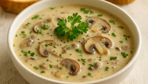 JEDNOSTAVNA KREMASTA ČORBA OD PEČURAKA –Recept za ukusnu čorbu JEDNOSTAVNA KREMASTA ČORBA OD PEČURAKA –Recept za ukusnu čorbu