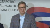 Iz komandnog centra obraća se predsednik Vučić (VIDEO)