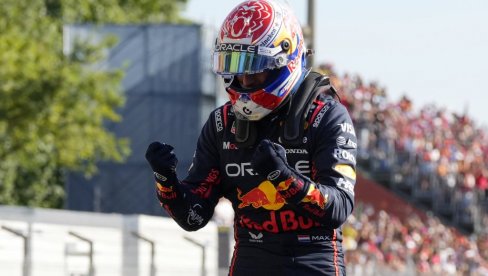 KAKVA BORBA U MONCI! Maks Ferstapen podsetio rivale ko je šampion, osvojio pol poziciju pred trku za Veliku nagradu Italije KAKVA BORBA U MONCI! Maks Ferstapen podsetio rivale ko je šampion, osvojio pol poziciju pred trku za Veliku nagradu Italije