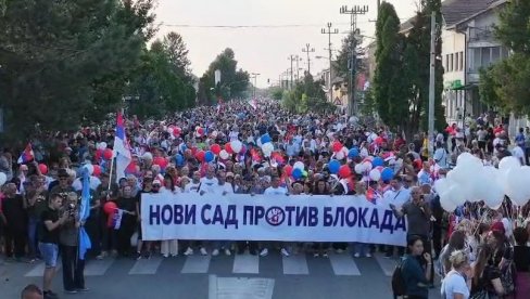 NOVI SAD PROTIV BLOKADA: Moćni snimci iz vazduha dronom (VIDEO) NOVI SAD PROTIV BLOKADA: Moćni snimci iz vazduha dronom (VIDEO)