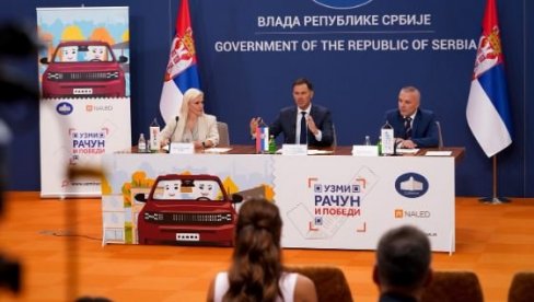 PRVO IZVLAČENJE 20. SEPTEMBRA: Ovo su svi detalji nagradne igre Uzmi račun i pobedi PRVO IZVLAČENJE 20. SEPTEMBRA: Ovo su svi detalji nagradne igre Uzmi račun i pobedi
