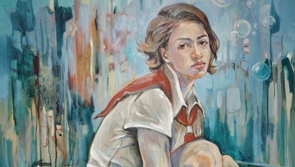 ЛЕПОТА ОДРАСТАЊА И ТОПЛИНА ДОМА: Нови циклус слика Јелене Тијанић Савић у УК Пароброд ЛЕПОТА ОДРАСТАЊА И ТОПЛИНА ДОМА: Нови циклус слика Јелене Тијанић Савић у УК Пароброд