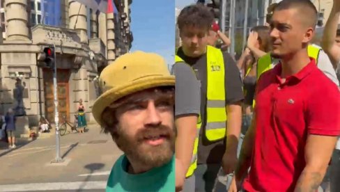 TIKTOKER NAPADNUT NA STUDENTSKOM PROTESTU: Ko su ovi nasilnici među mirnim blokaderima?