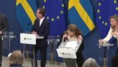 ONESVESTILA SE ŠVEDSKA MINISTARKA ZDRAVLJA: Predstavljena javnosti na konferenciji za novinare, pa pala u nesvest (VIDEO)