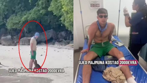 SVE SNIMLJENO: Srbina ujeo majmun na Tajlandu i izbio mu 2.000€ iz džepa (VIDEO) SVE SNIMLJENO: Srbina ujeo majmun na Tajlandu i izbio mu 2.000€ iz džepa (VIDEO)