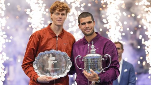 TENIS OVO NIJE VIDEO DECENIJAMA: Karlos Alkaraz i Janik Siner ponovili podvig legendi, ni Đoković - Nadal - Federer to nisu uspeli