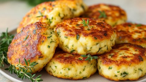 PLJESKAVICE OD SIRA I ZAČINSKOG BILJA: Recept za pljeskavice bez mesa