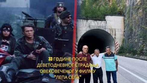 UŠLI U TUNEL SMRTI POSLE 33 GODINE: Preživeli Srbi došli na mesto stradanja po kome je snimljen film Lepa sela, lepo gore (FOTO)