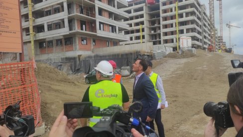 MALI U SURČINU: Ministar obilazi radove na izgradnji Ekspo sela (VIDEO)