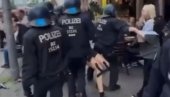 ŽENI PESNICA U GLAVU: EU policija na nivou zadatka (VIDEO)