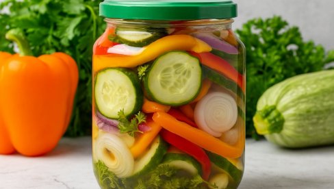 KISELI KRASTAVCI SA POVRĆEM: Recept za šarenu salatu